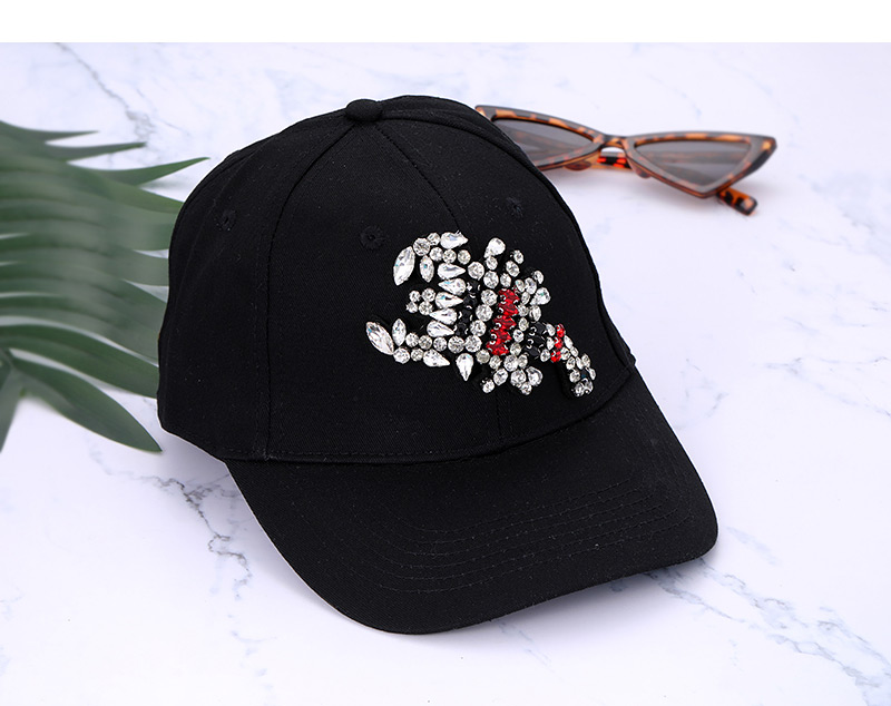 Fashion White Scorpions Shape Decorated Baseball Cap,Baseball Caps