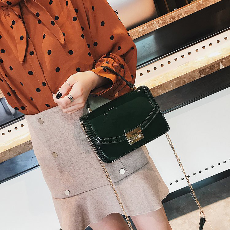 Fashion Orange Belt Buckle Decorated Bag,Handbags