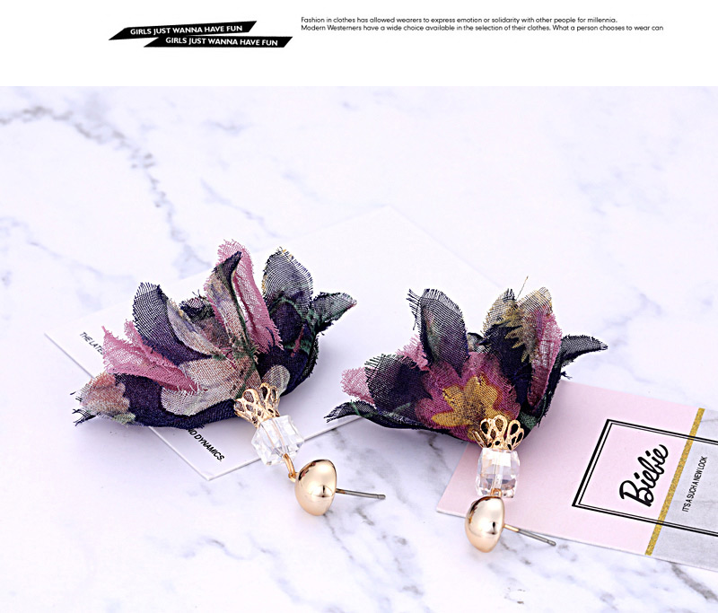 Fashion White Flower Shape Design Earrings,Drop Earrings