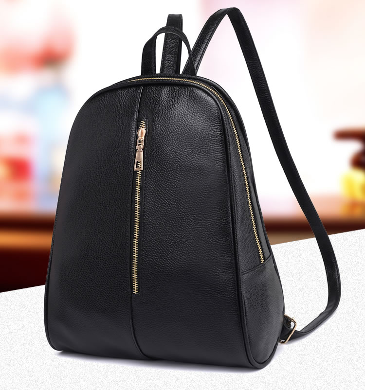 Fashion Light Brown Pure Color Decorated High-capacity Backpack,Backpack