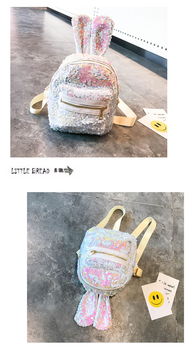 Fashion Multi-color Cartoon Rabbit Shape Design Leisure Travel Bag,Backpack