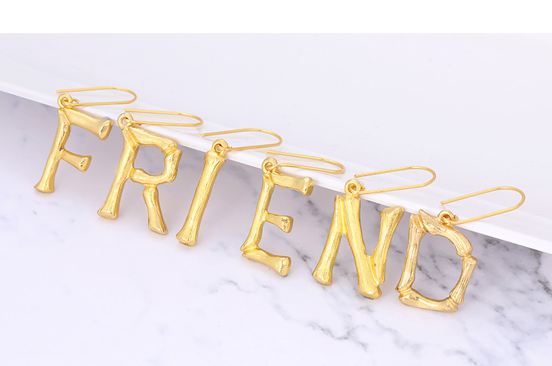 Fashion Gold Color Letter Z Decorated Pure Color Earrings,Drop Earrings