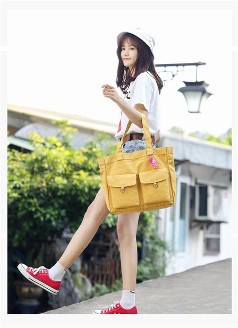 Fashion Red Pure Color Decorated High-capacity Bag,Messenger bags