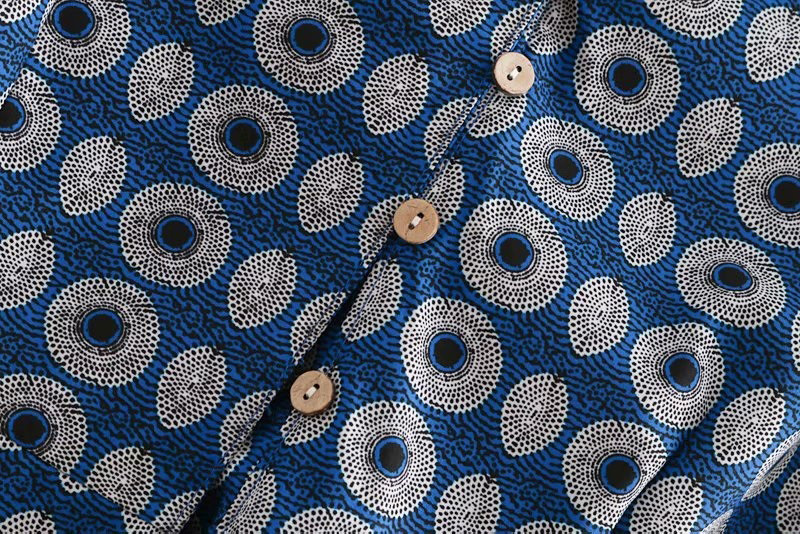 Fashion Blue Dots Pattern Decorated Jumpsuit,Pants