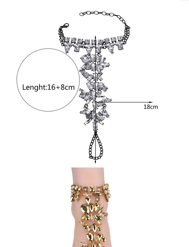 Trendy Gold Color Pure Color Decorated Simple Anklet,Fashion Anklets