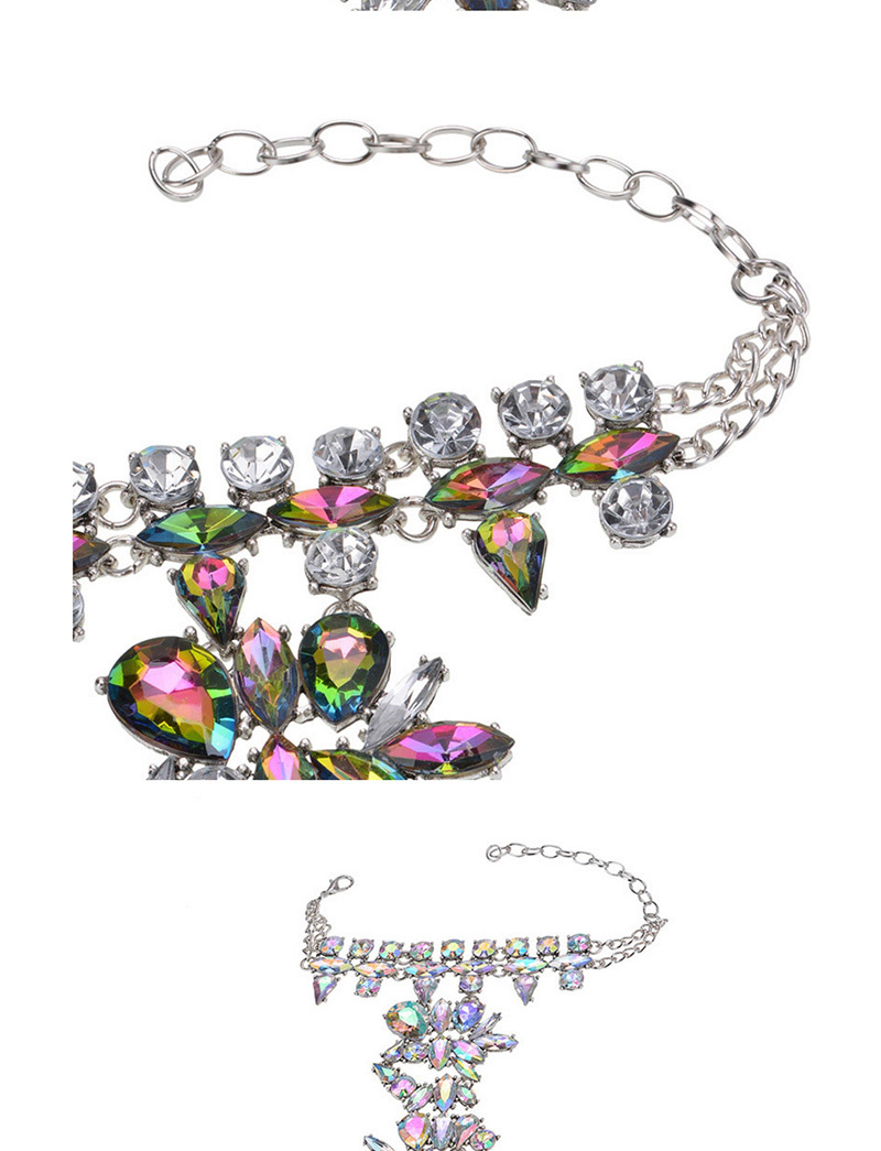 Trendy Multi-color Color Matching Decorated Simple Anklet,Fashion Anklets