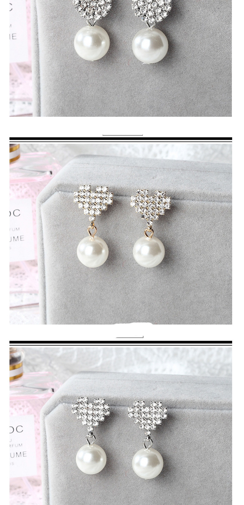 Fashion Gold Color C Letter Shape Decorated Earrings,Drop Earrings