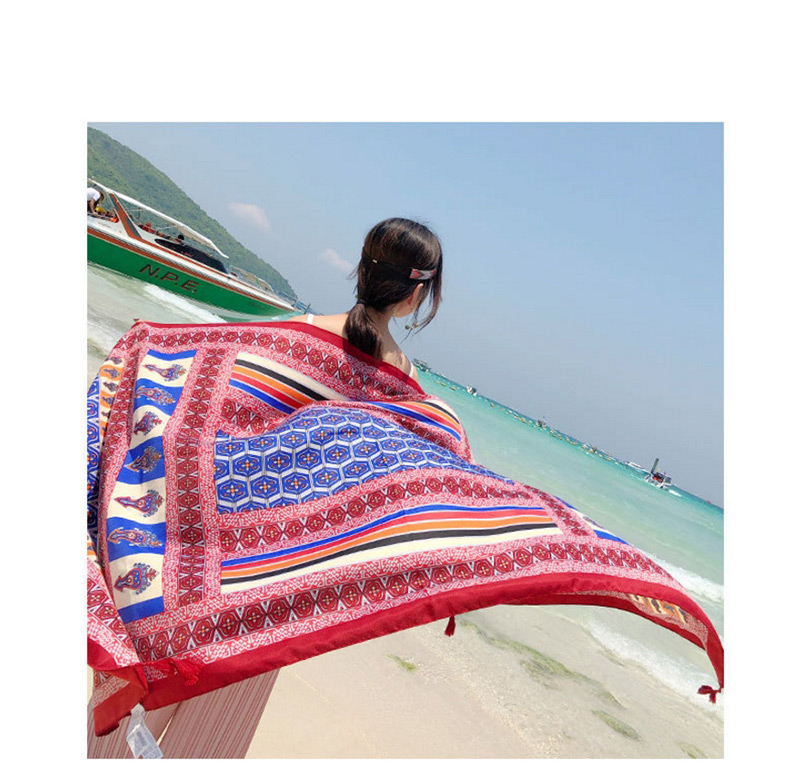 Fashion Multi-color Flower Pattern Decorated Shawl,Thin Scaves