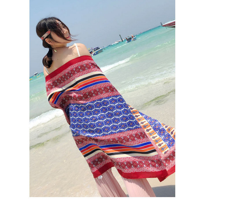 Fashion Multi-color Flower Pattern Decorated Shawl,Thin Scaves
