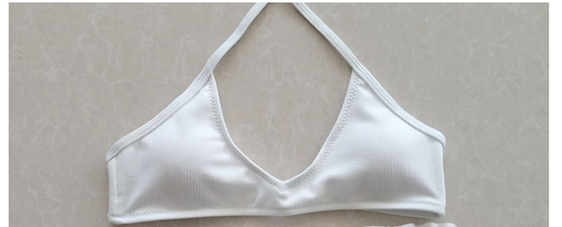 Sexy White Hollow Out Design Off-the-shoulder Swimwear,Bikini Sets