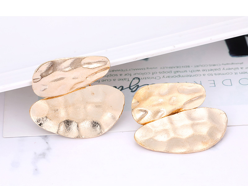Fashion Gold Color+silver Color Color-matching Decorated Earrings,Drop Earrings