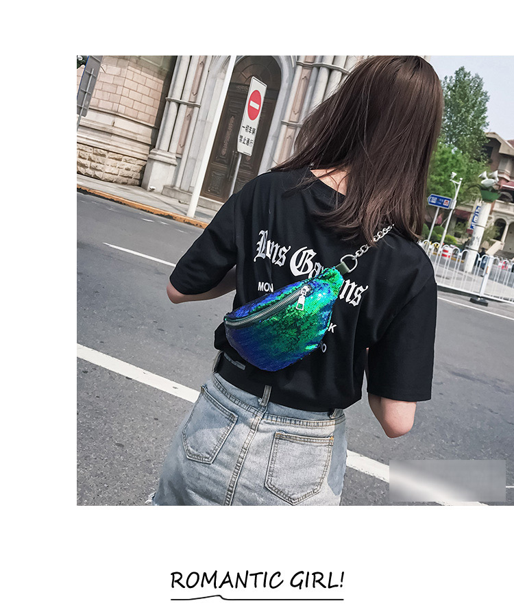 Fashion Black Paillette Decorated Bag,Shoulder bags