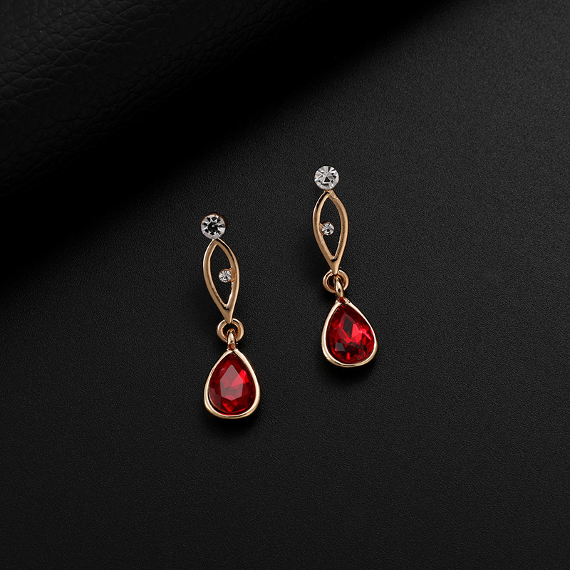 Fashion Red Leaf Shape Decorated Jewelry Sets,Jewelry Sets