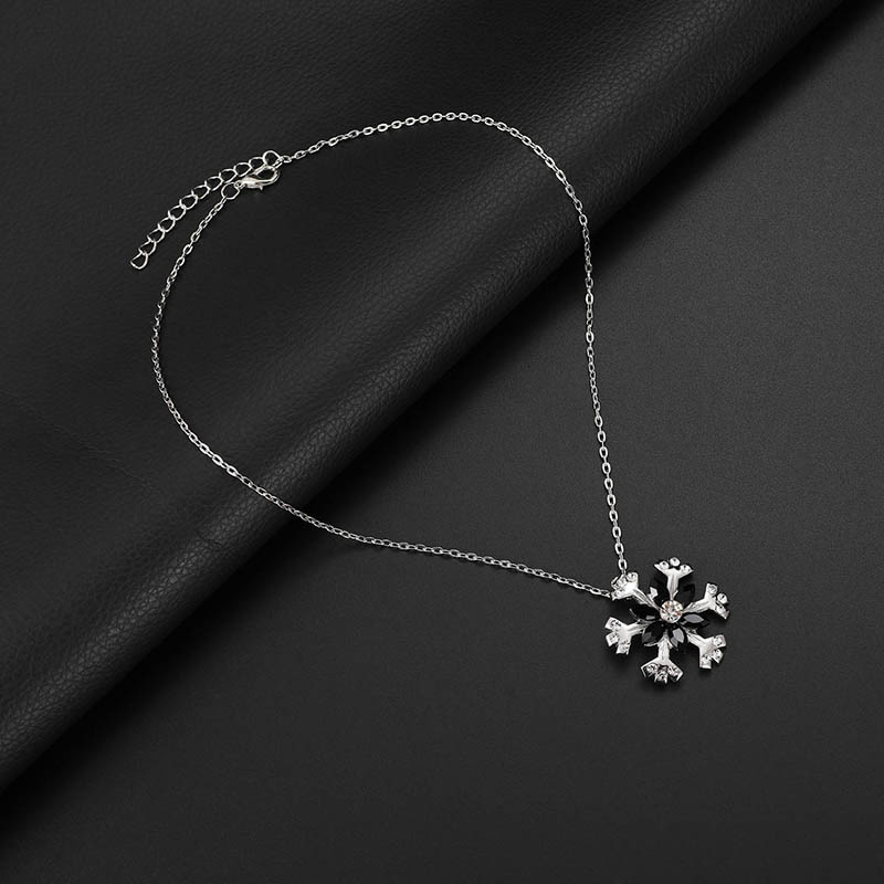 Fashion Silver Color Snowflake Shape Decorated Jewelry Sets,Jewelry Sets