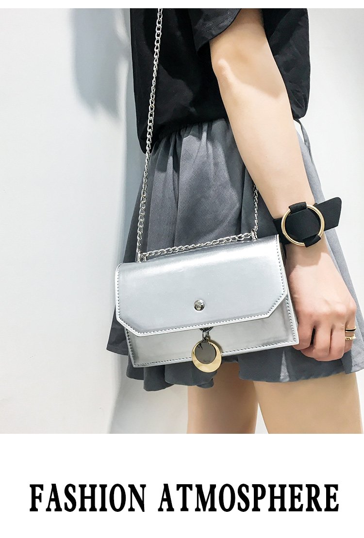 Fashion Black Pure Color Decorated Bag,Shoulder bags