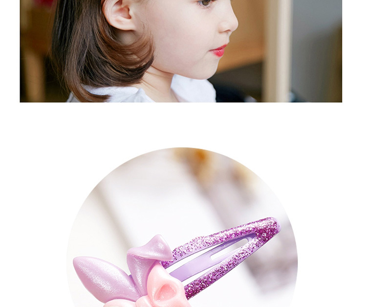 Lovely Pink+red Ice Cream Shape Desgin Baby Hair Clip (2pcs),Kids Accessories