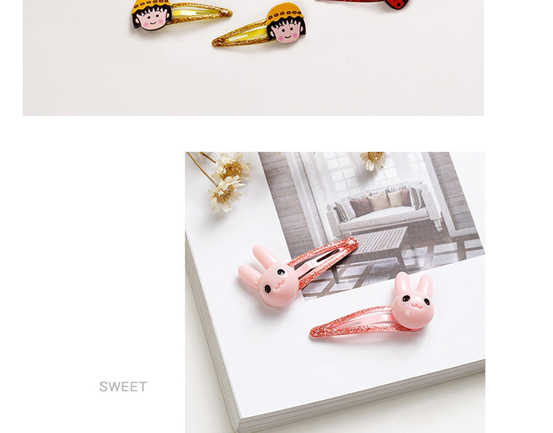 Lovely Red Cherry Shape Design Baby Hair Clip (2pcs),Kids Accessories