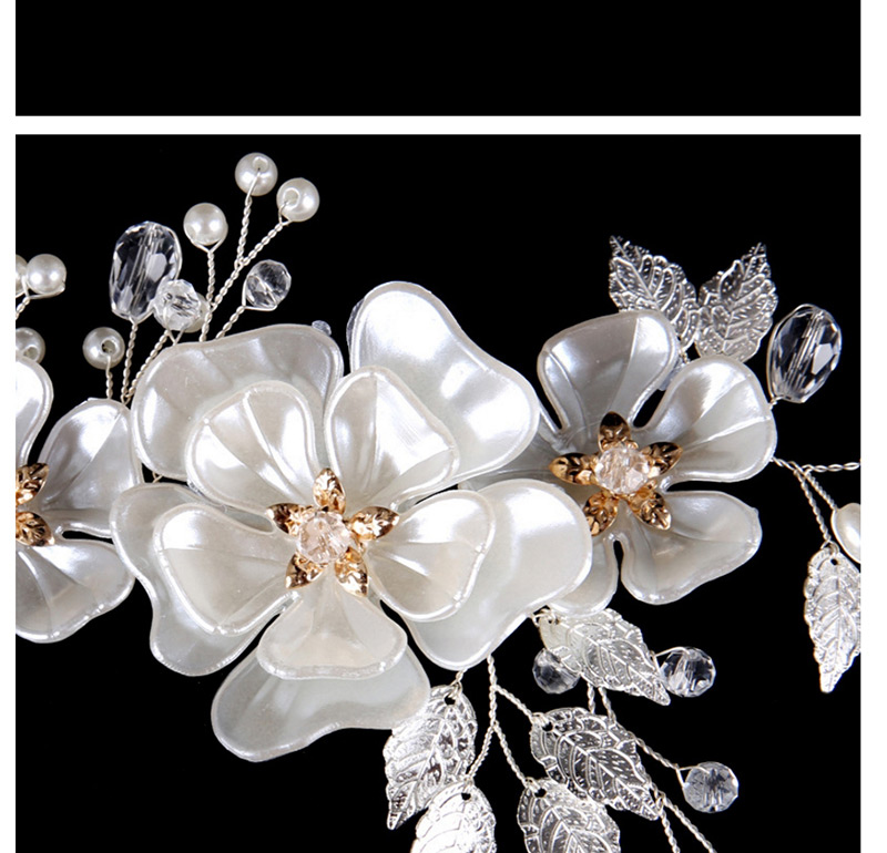 Fashion Gold Color Flower Shape Decorated Hair Accessories,Hair Ribbons