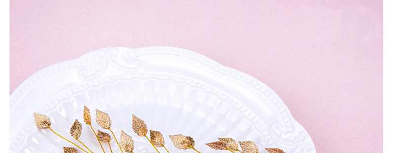 Fashion Silver Color Leaf Shape Design Hair Accessories,Bridal Headwear