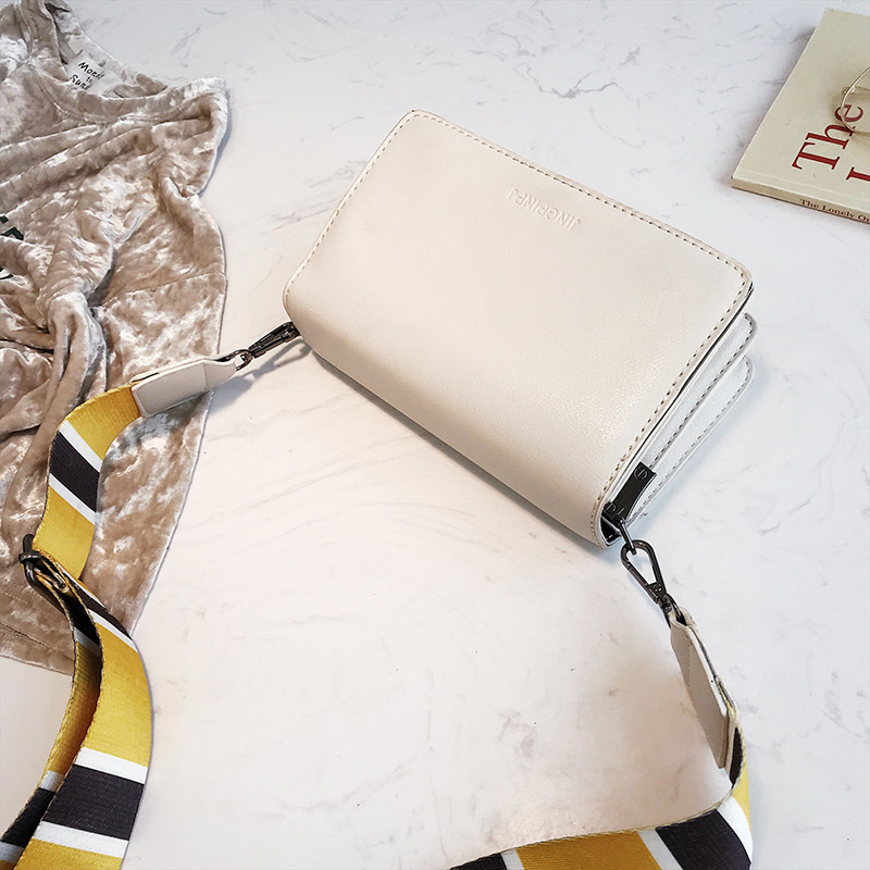 Fashion White Square Shape Decorated Shoulder Bag,Shoulder bags