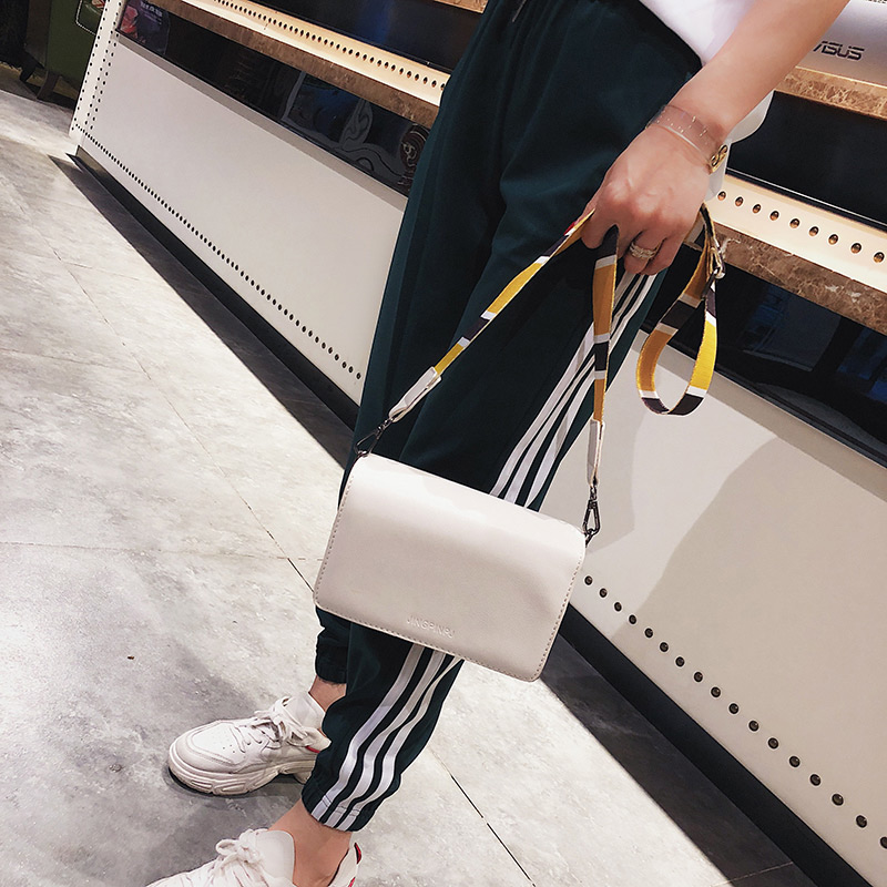 Fashion White Square Shape Decorated Shoulder Bag,Shoulder bags