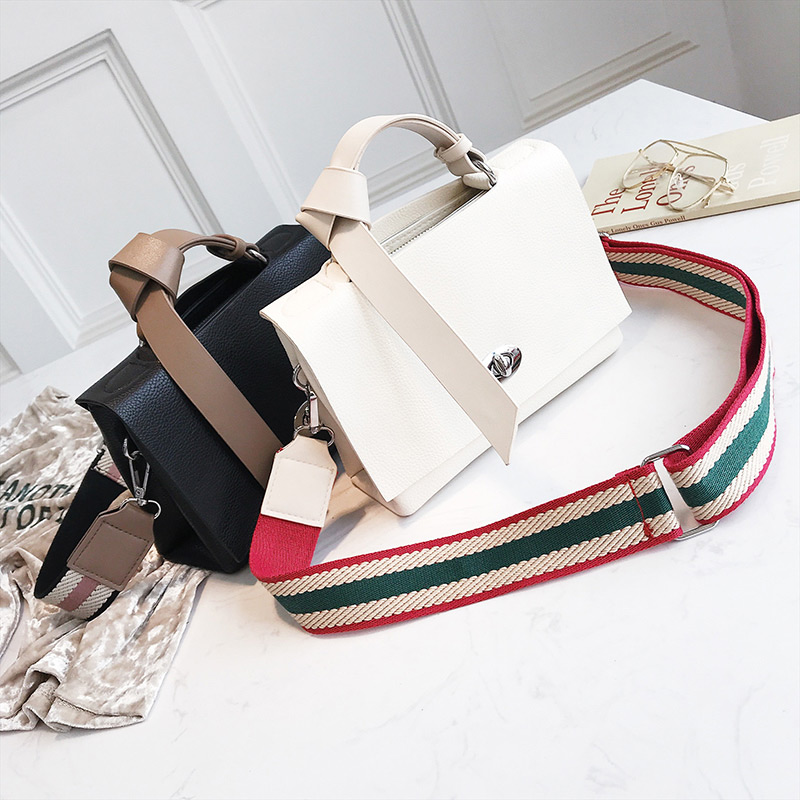 Fashion White Pure Color Decorated Shoulder Bag,Shoulder bags