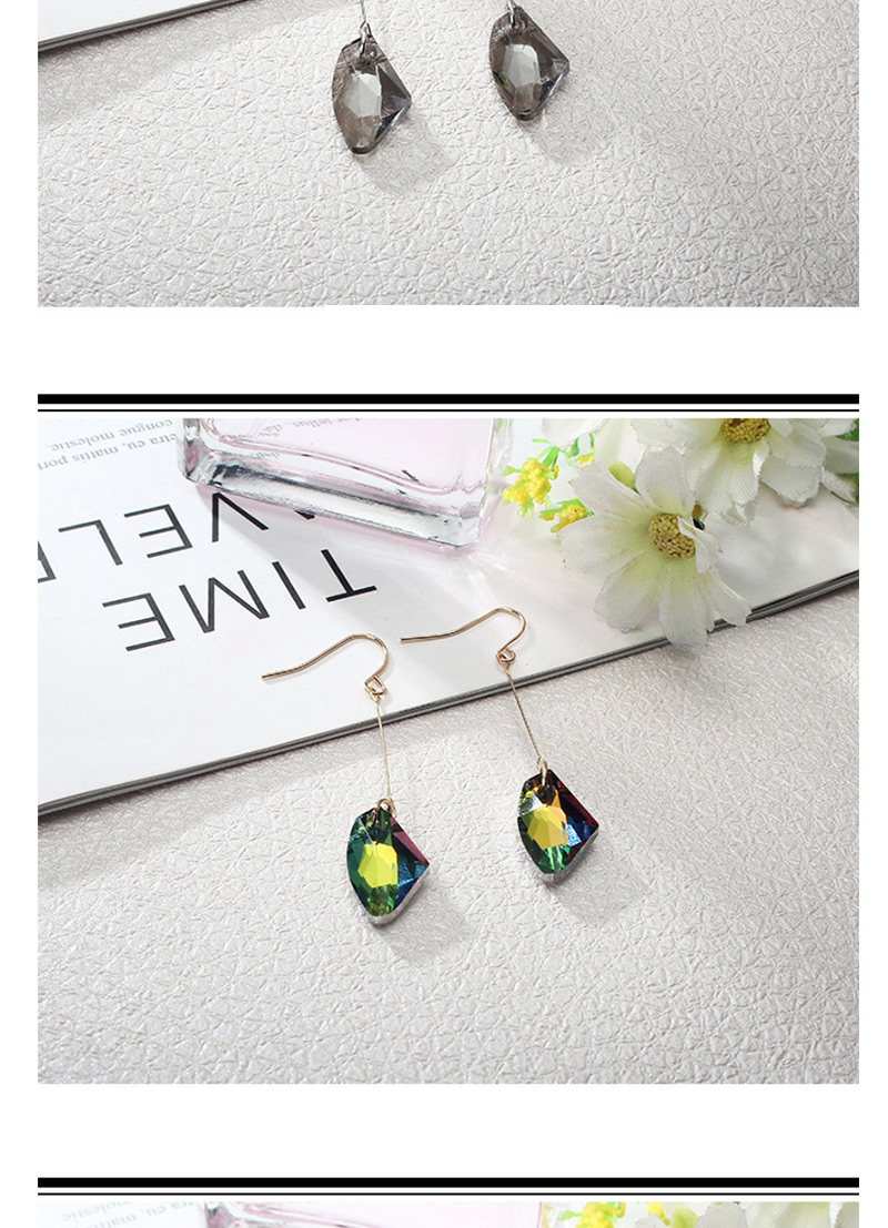 Fashion Multi-color Water Drop Shape Decorated Earrings,Drop Earrings