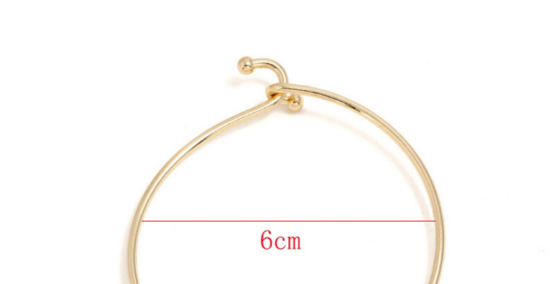 Fashion Gold Color Leaf Shape Decorated Bracelet,Fashion Bangles