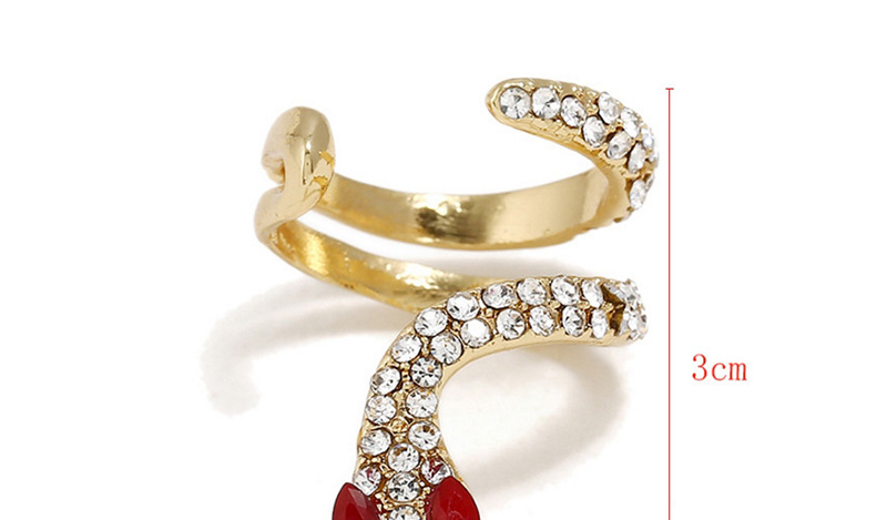 Fashion Gold Color Snake Shape Decorated Ring,Fashion Rings