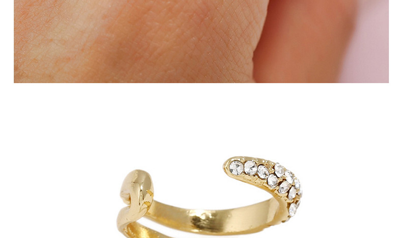 Fashion Gold Color Snake Shape Decorated Ring,Fashion Rings