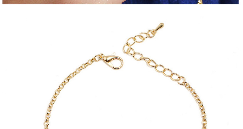Fashion Gold Color Moon Shape Decorated Bracelet,Fashion Bracelets