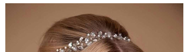 Simple Champagne Pure Color Decorated Hair Accessories,Hair Ribbons