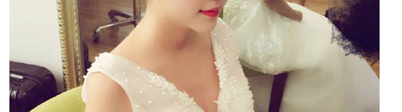Fashion White Flower Shape Decorated Hair Accessories,Bridal Headwear