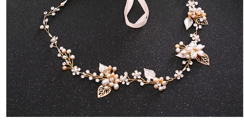Fashion Silver Color Leaf Shape Decorated Hair Accessories,Hair Ribbons