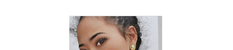 Fashion Silver Color Diamond Shape Decorated Earrings,Stud Earrings