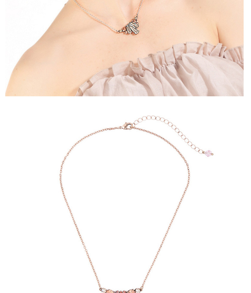 Fashion Gold Color Water Drop Shape Decorated Necklace,Pendants