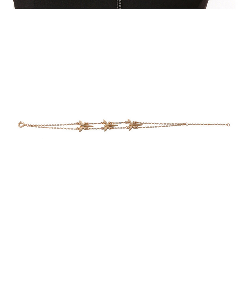 Fashion Gold Color Dragonfly Shape Decorated Bracelet,Fashion Bracelets
