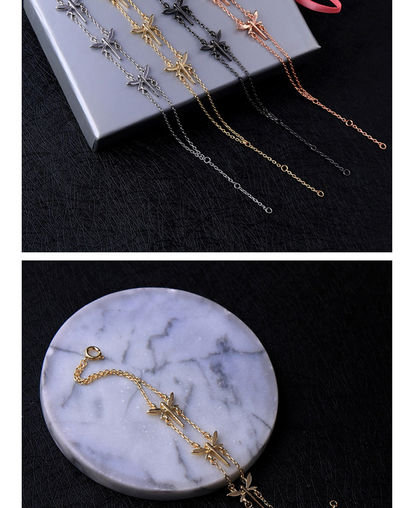 Fashion Gold Color Dragonfly Shape Decorated Bracelet,Fashion Bracelets