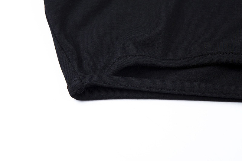 Fashion Black Pure Color design Suspender Suits (2 Pcs ),Tank Tops & Camis