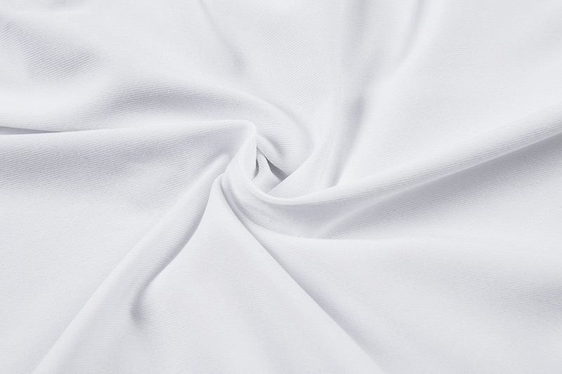 Fashion White Pure Color Decorated Jumpsuit,Pants