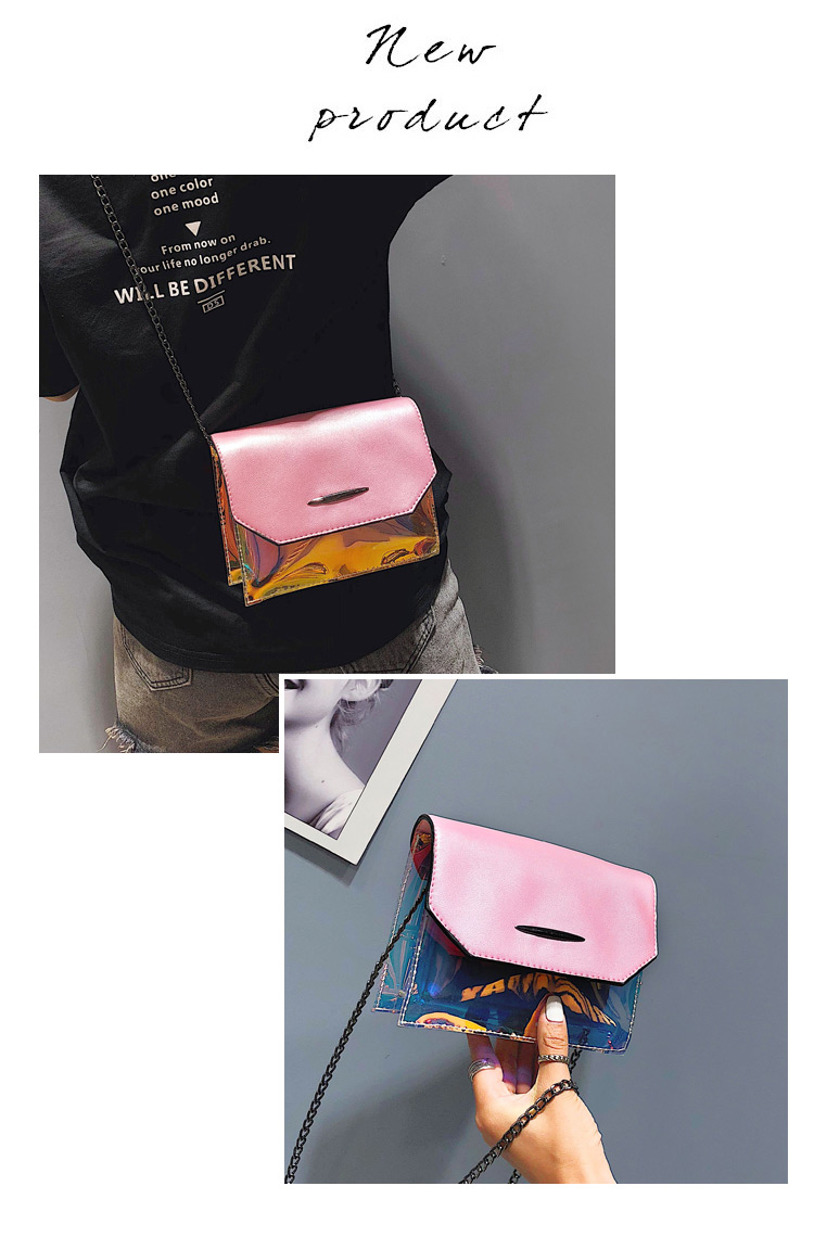 Fashion Pink Square Shape Decorated Shoulder Bag,Shoulder bags