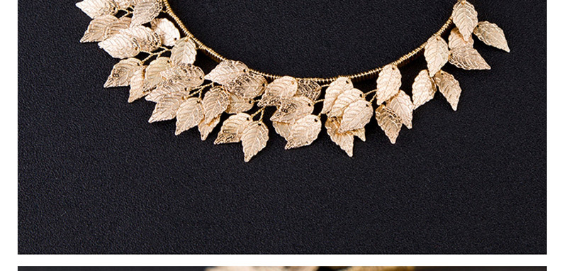 Fashion Silver Color Leaf Shape Decorated Hair Accessories,Head Band
