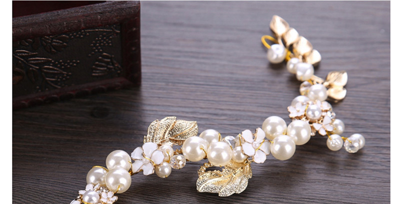 Fashion Gold Color Pure Color Decorated Hair Accessories,Hair Ribbons