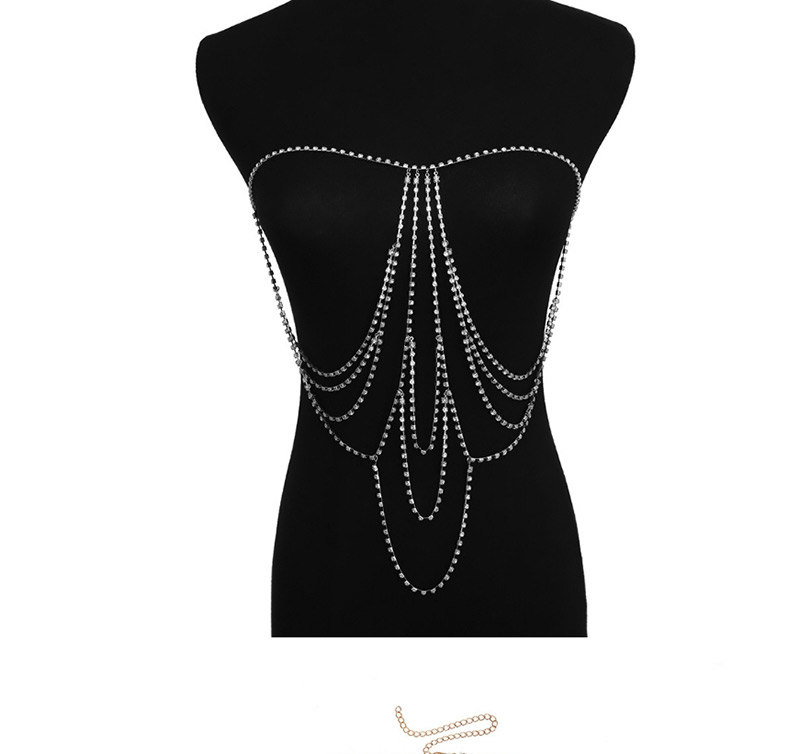 Fashion Gold Color Pure Color Decorated Body Chain,Body Piercing Jewelry
