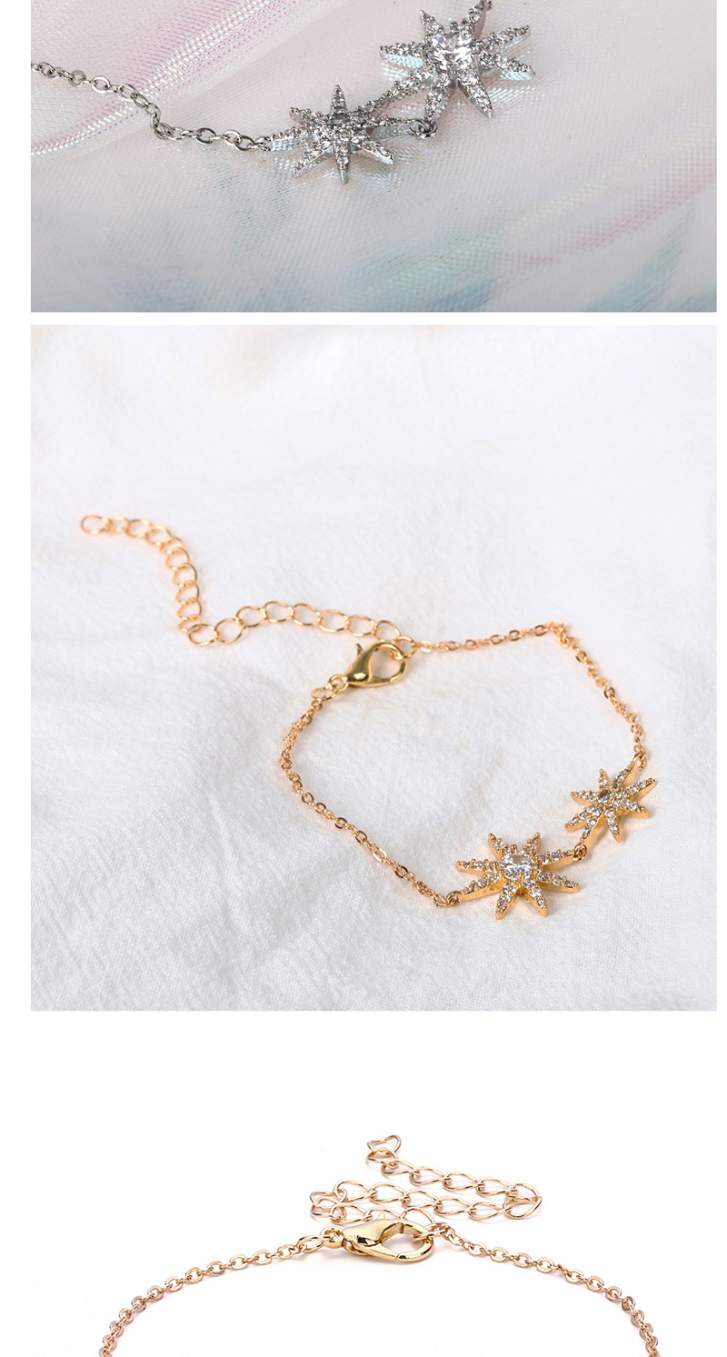 Fashion Gold Color Star Shape Decorated Bracelet,Fashion Bracelets