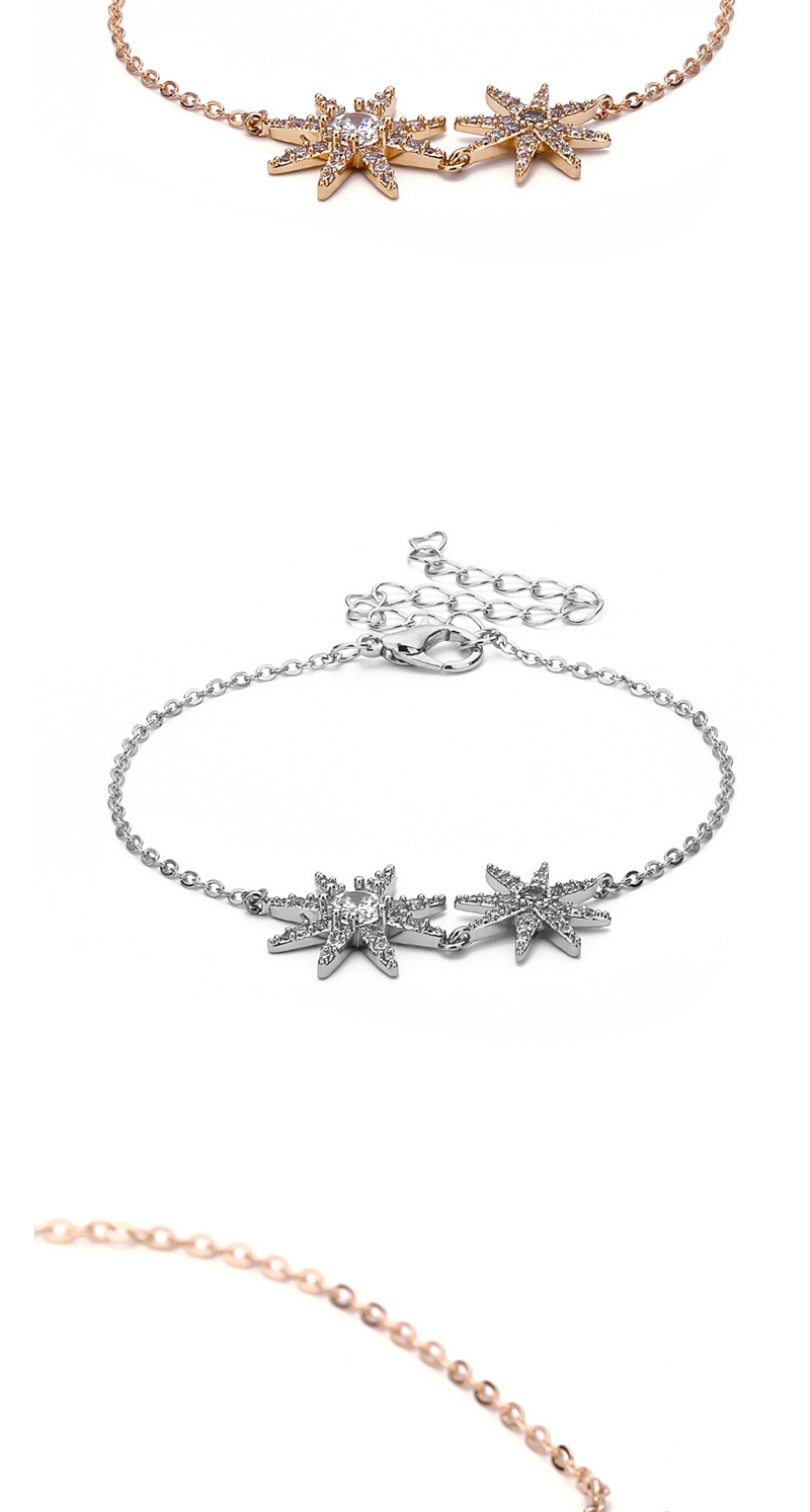 Fashion Silver Color Star Shape Decorated Bracelet,Fashion Bracelets