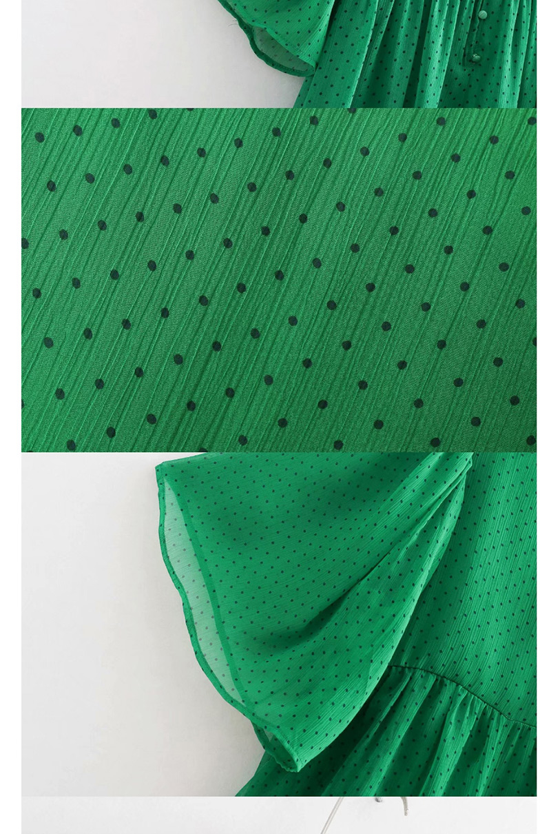 Fashion Green Flower Shape Decorated Jumpsuit,Pants