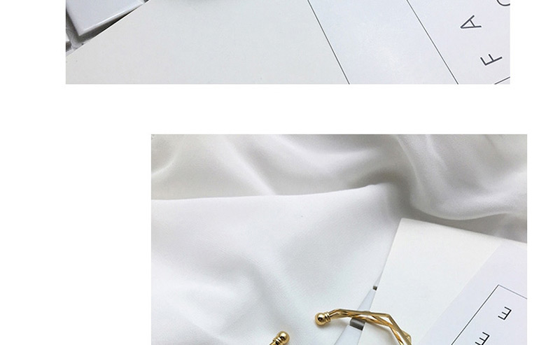 Fashion Gold Color Rhombus Shape Decorated Bracelet,Fashion Bangles
