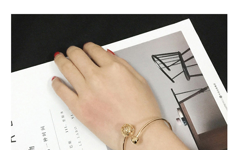 Fashion Gold Color Hollow Out Design Pure Color Bracelet,Fashion Bangles