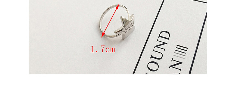 Fashion Silver Color Star Shape Decorated Ring,Fashion Rings